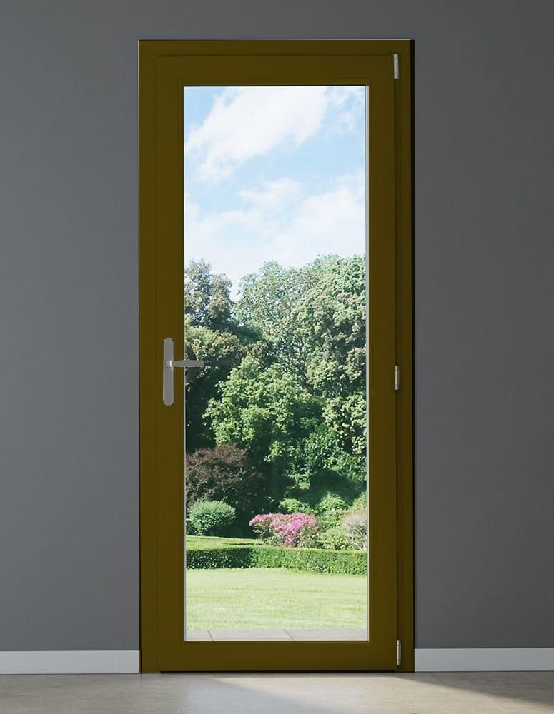 Portafinestra PVC 1 anta marrone